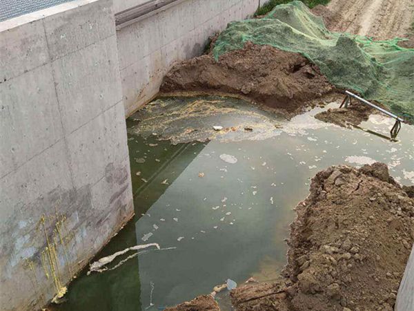 洛阳市某污水处理厂污水池防水堵漏工程施工案例1