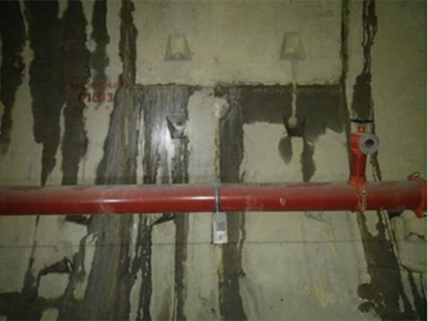 昆山市东城大道隧道防水堵漏工程施工案例