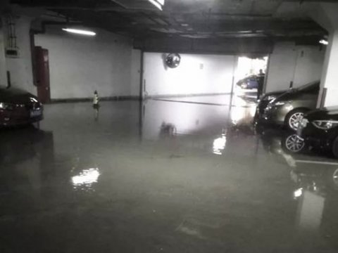 上海市浦东地下室堵漏防水工程施工案例