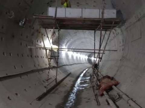 西安地铁防水堵漏工程施工案例