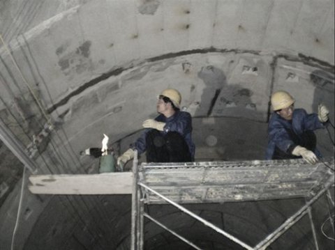 上海轨道交通7号线北延伸段防水堵漏施工案例