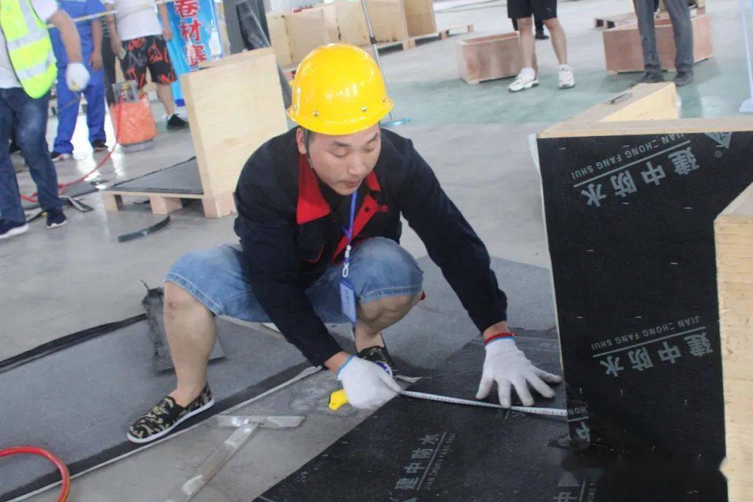中国建筑防水行业职业技能大赛在项城成功举办，金汤堵漏受邀出席！15